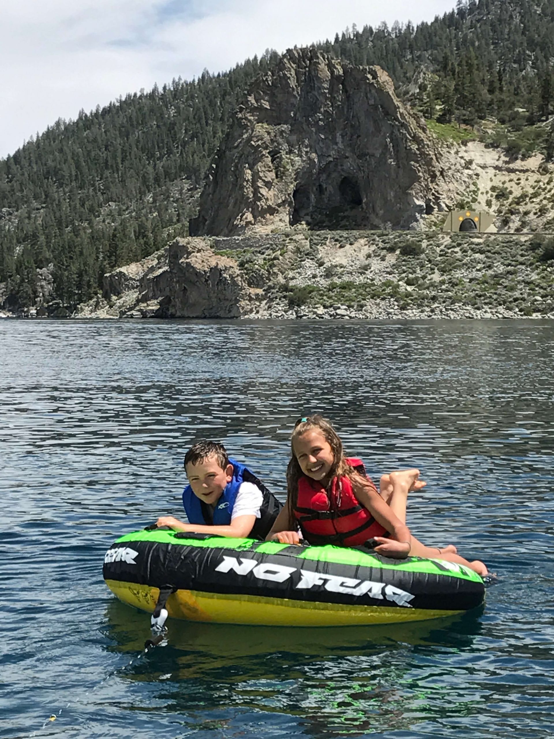 Sunset cruise on Lake Tahoe